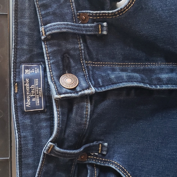 Abercrombie Simone High Rise Ankle Size 26 / 2 R - Picture 4 of 5